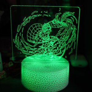 Demon Slayer Tanjiro LED Light Stand/ 3D Night Light